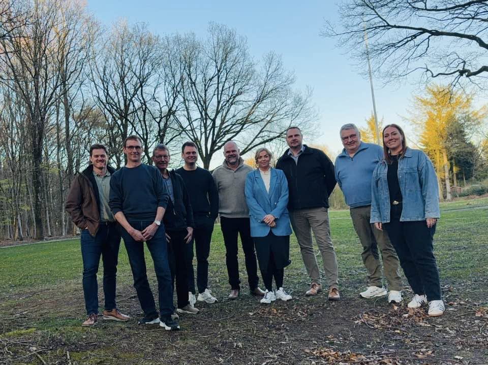 Bestyrelsen i Tistrup Erhvervs- og Borgerforening samlet